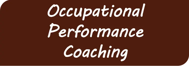 Occupational Performance Coaching